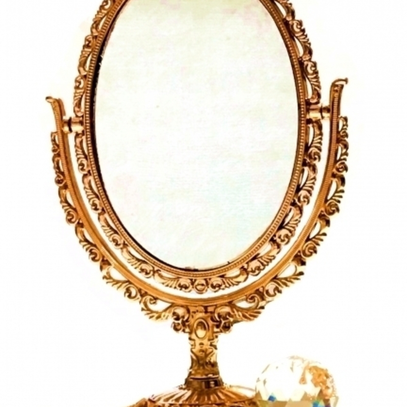 花嫁DIY♡♡鏡にデコレーションをしたウェディングアイテムがかわいい♪*