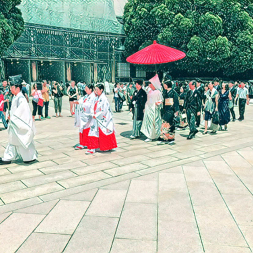 日本だからできる和の結婚式♡神前式の一連の流れや儀式、神前挙式の基本情報をご紹介 「Strawberry」