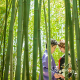 和装で前撮りするなら、撮影地の候補に入れたい「竹林公園」でのお写真をピックアップ♡