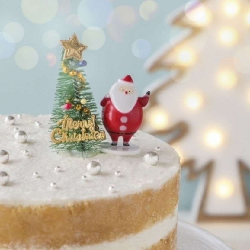 クリスマスシーズンにぴったりなウェディングケーキデザイン特集♡