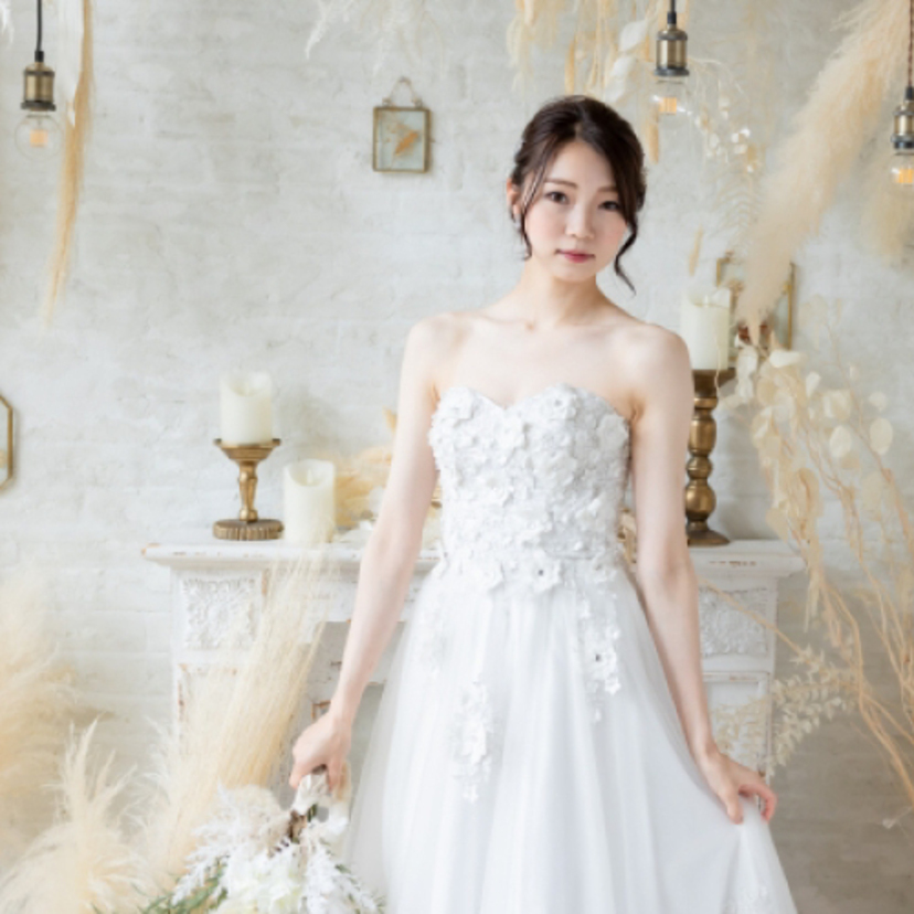 2022年のトレンドドレス♡花嫁から人気の3Dフラワードレスの魅力＊