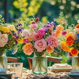 夏はビタミンカラーの装花が大人気！SNSで注目集める鮮やかな装花コーディネート
