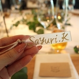イマドキ花嫁さんにおすすめしたい結婚式の席札アイディアと準備の注意ポイントをご紹介◎