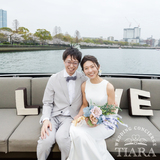 〔実録＊二次会レポ#41〕船上で行うアフターパーティー♡たくさんの想いを込めた演出などをぎゅっと詰め込んだ素敵なパーティー＊
