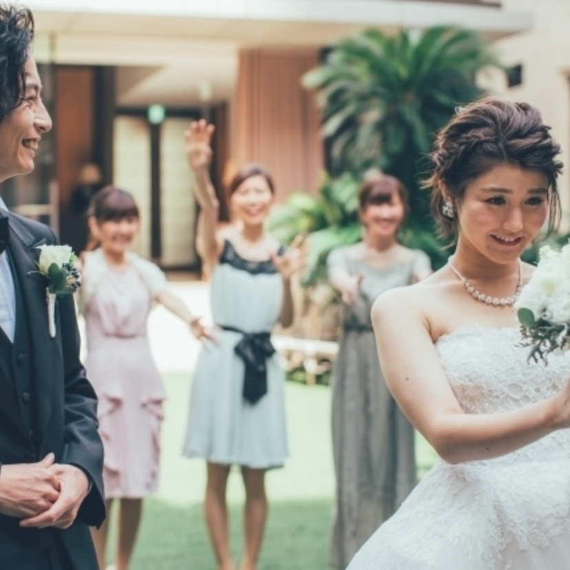 写真映え確実♡やっぱり人気の演出アイディアのブーケトス・ブーケプルズの演出についてまとめて紹介◎