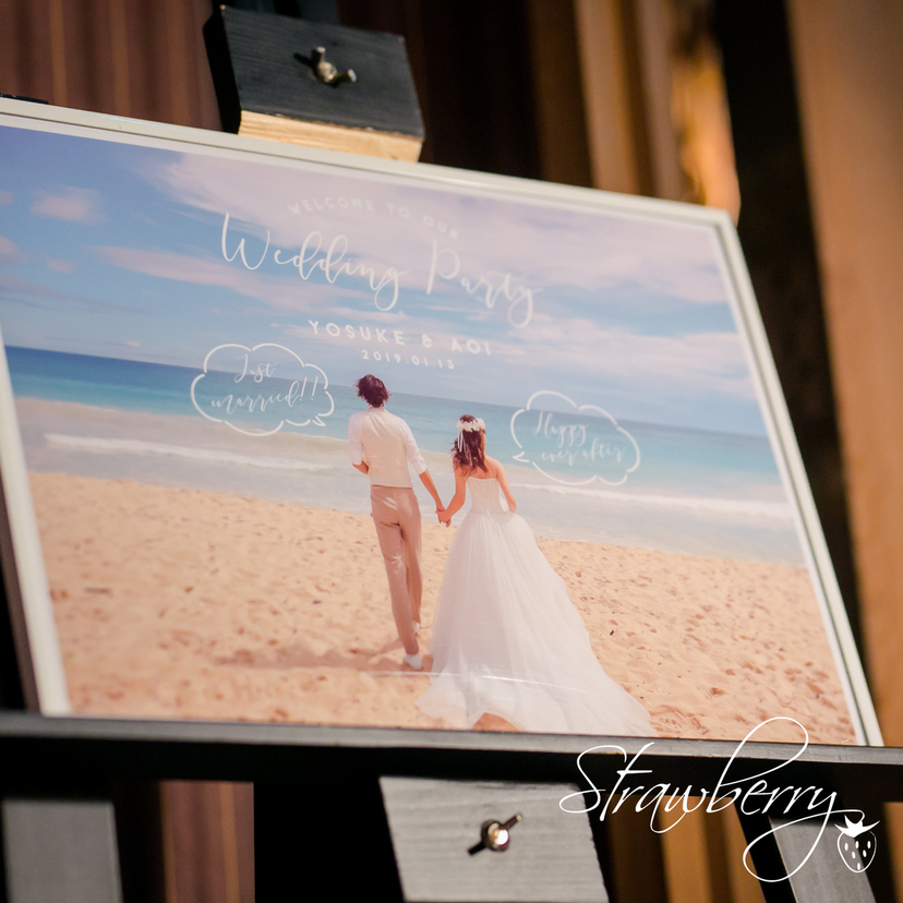 結婚式のウェルカムボード完全ガイド♡定番から個性派まで今どきアイディア集♡♡