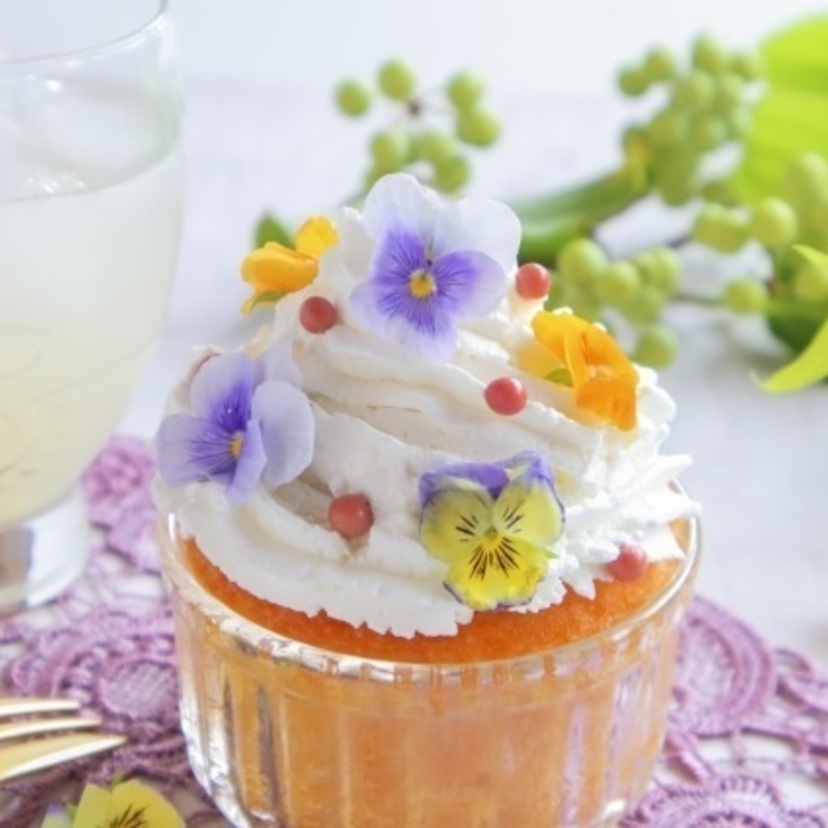 見て・食べて・ときめく＊お料理やケーキを華やかに格上げする「エディブルフラワー」の魔法＊