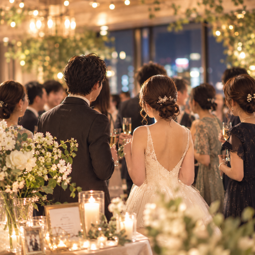結婚式をしない場合のお披露目会＊二次会・1.5次会との違い＆会場探しの前に決めておきたいこと