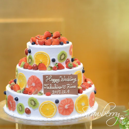 新定番 やっぱりかわいいフルーツ断面ケーキのおさらい Strawberry